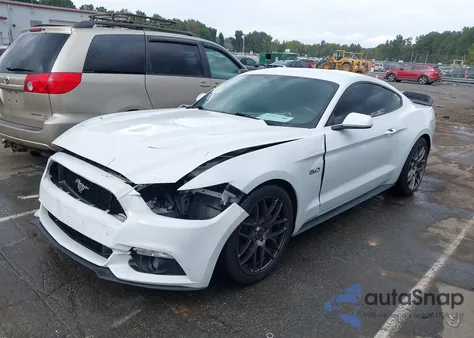 2016 Ford Mustang Gt из США, поврежденный, VIN 1FA6P8CF0G5260941
